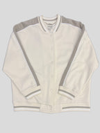 Chaqueta Varsity Guess Log bordado ’beige/cream’