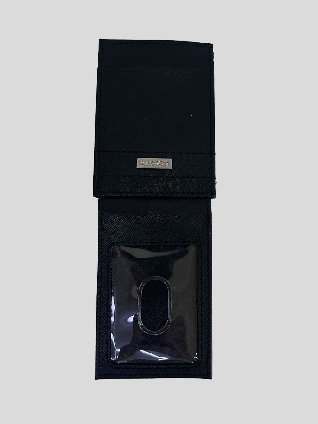 Tarjetero Calvin Klein  eco cuero BoxLogo ‘Negro’