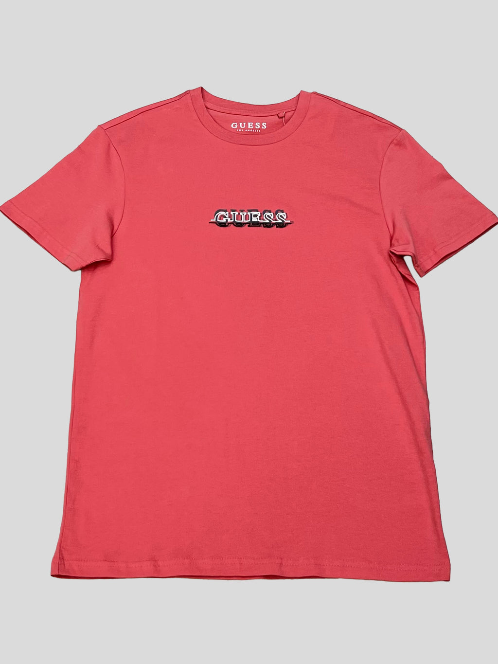 Polera Guess Logo 3D print front  ‘Rojo Coral’