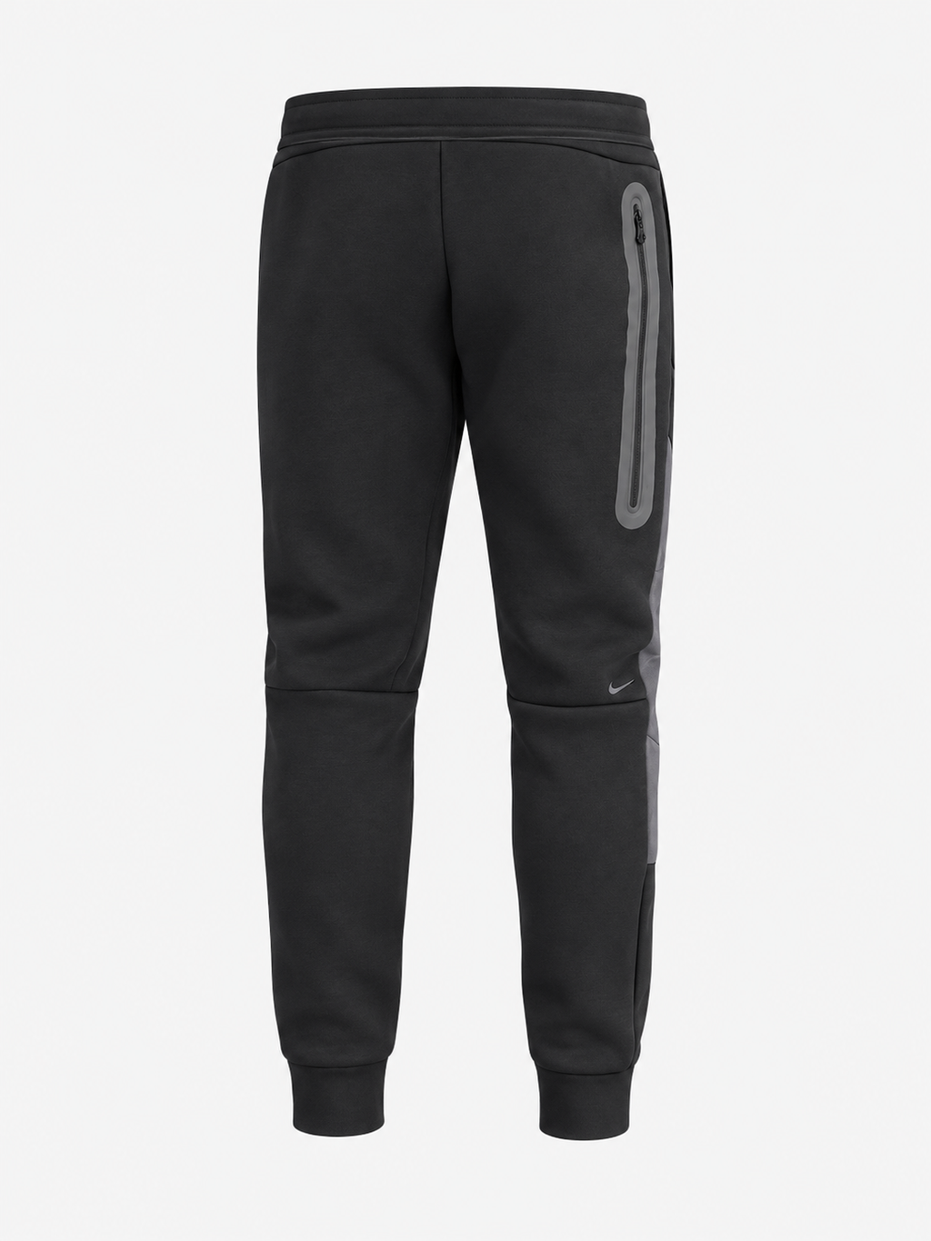 Pantalon buzo Nike Tech Fleece Kids (Gris/Grafito/ Swoosh amarillo)