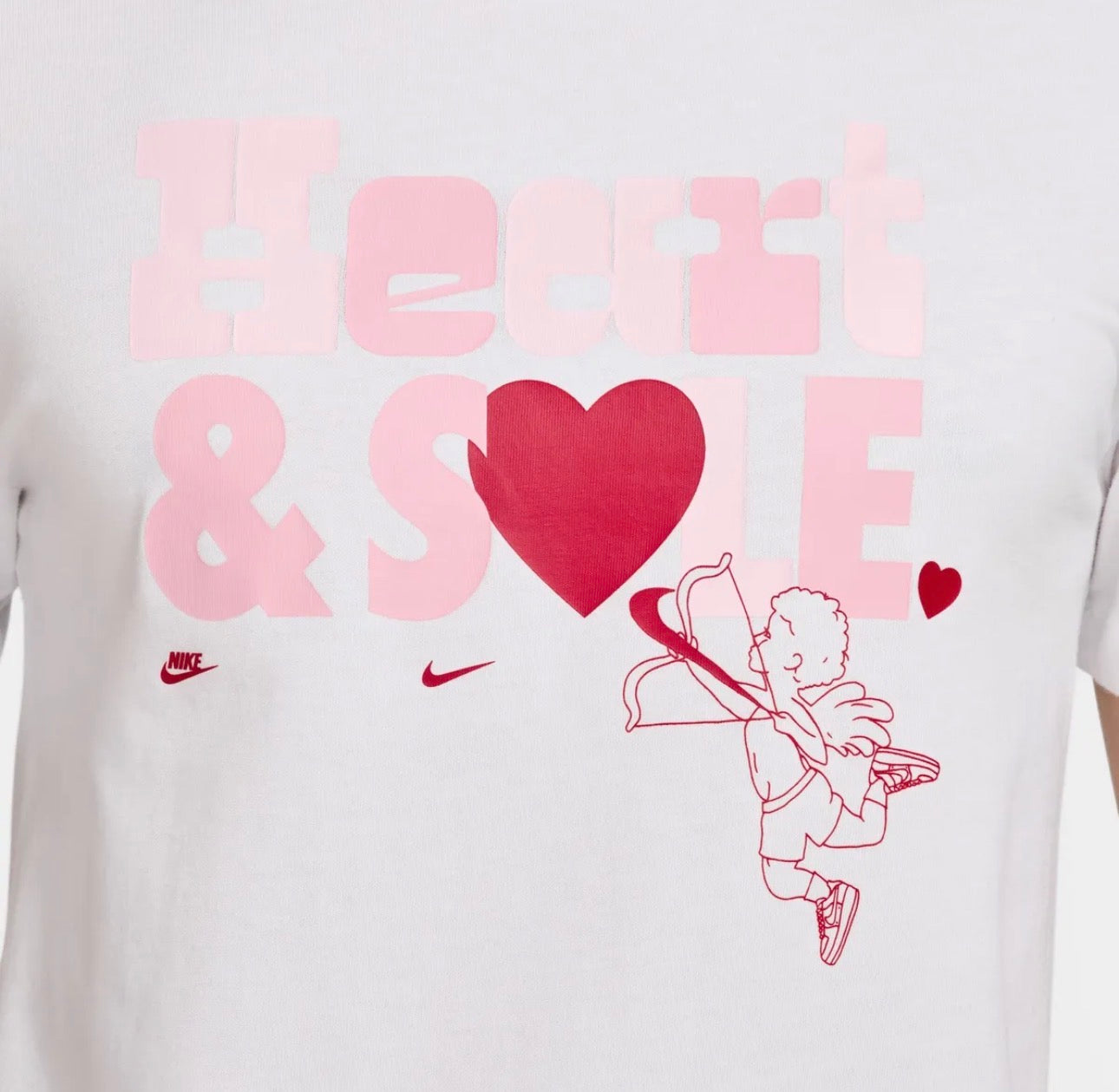 Polera Nike San Valentin H&S ‘Blanca’