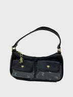 Bolso Handbag Juicy Couture c/bolsillo  ‘Negro/Denim’
