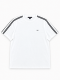 Polera Michael Kors Mk diseño lineal en Hombros ‘Blanca’