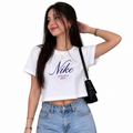 Polera Nike Athletic Dept. Logo ‘Blanca’ Niña