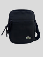 Bolso Crossbody Lacoste Logo en cierre 'Negro’