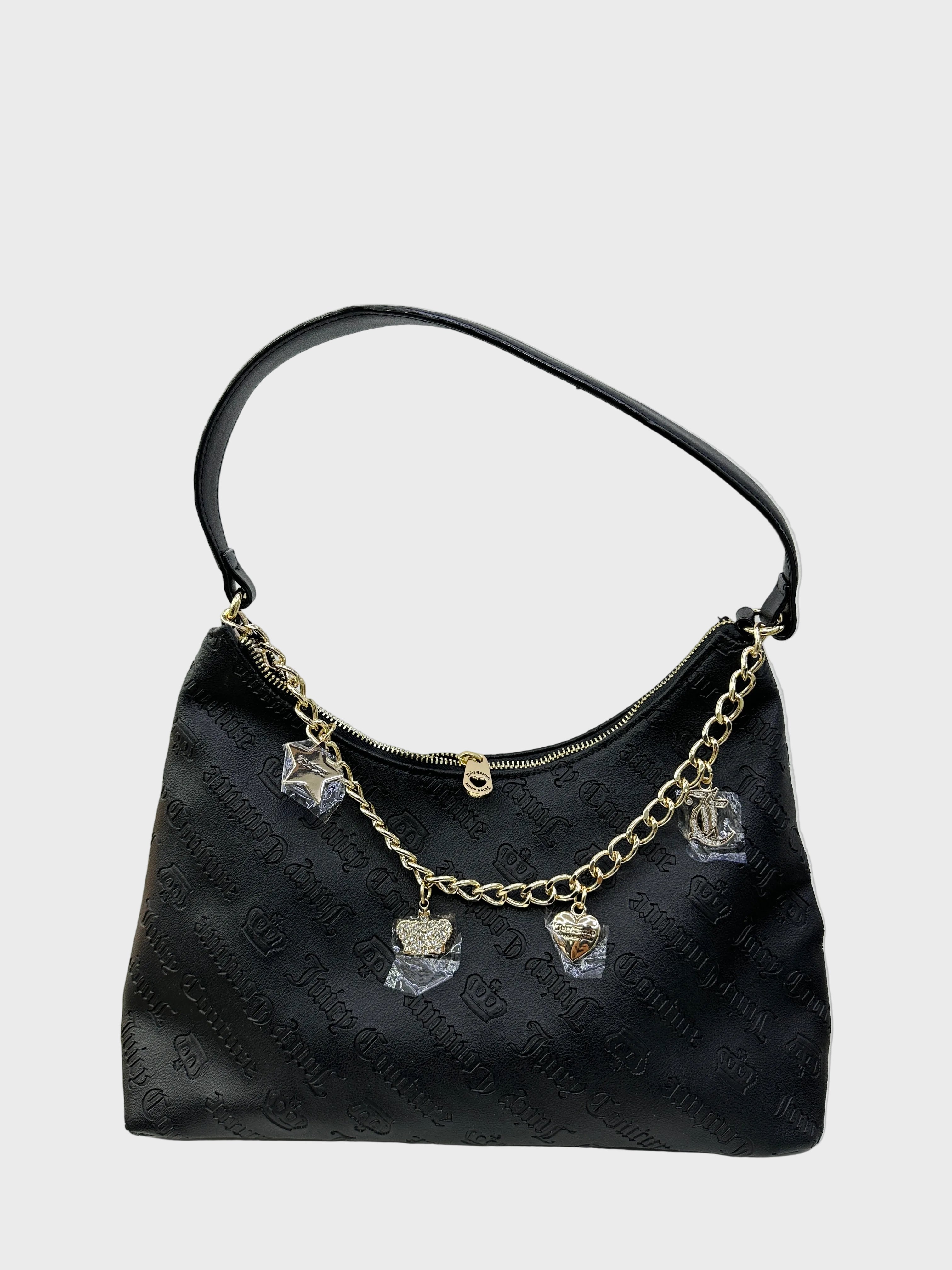 Bolso Shoulderbag Juicy Couture Cadena Charms  ‘Negro’