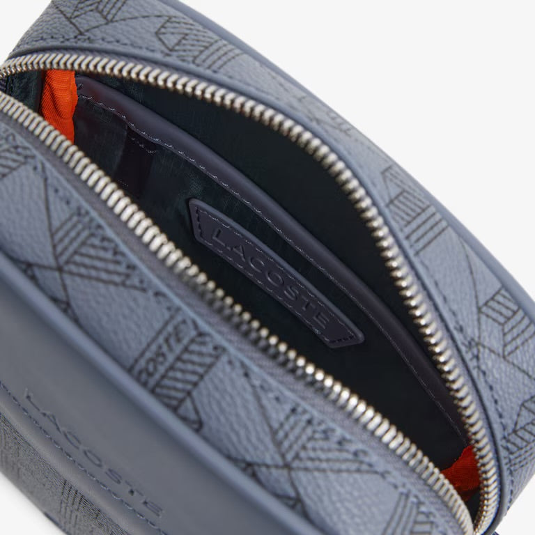 Bolso crossbody Lacoste vertical  'Gris Azulado'