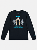 Polera Nike Lebron Swoosh 'negra'