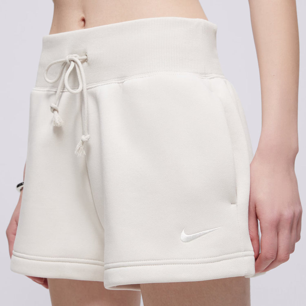 Short Nike Swoosh bordado ‘beige’ Mujer