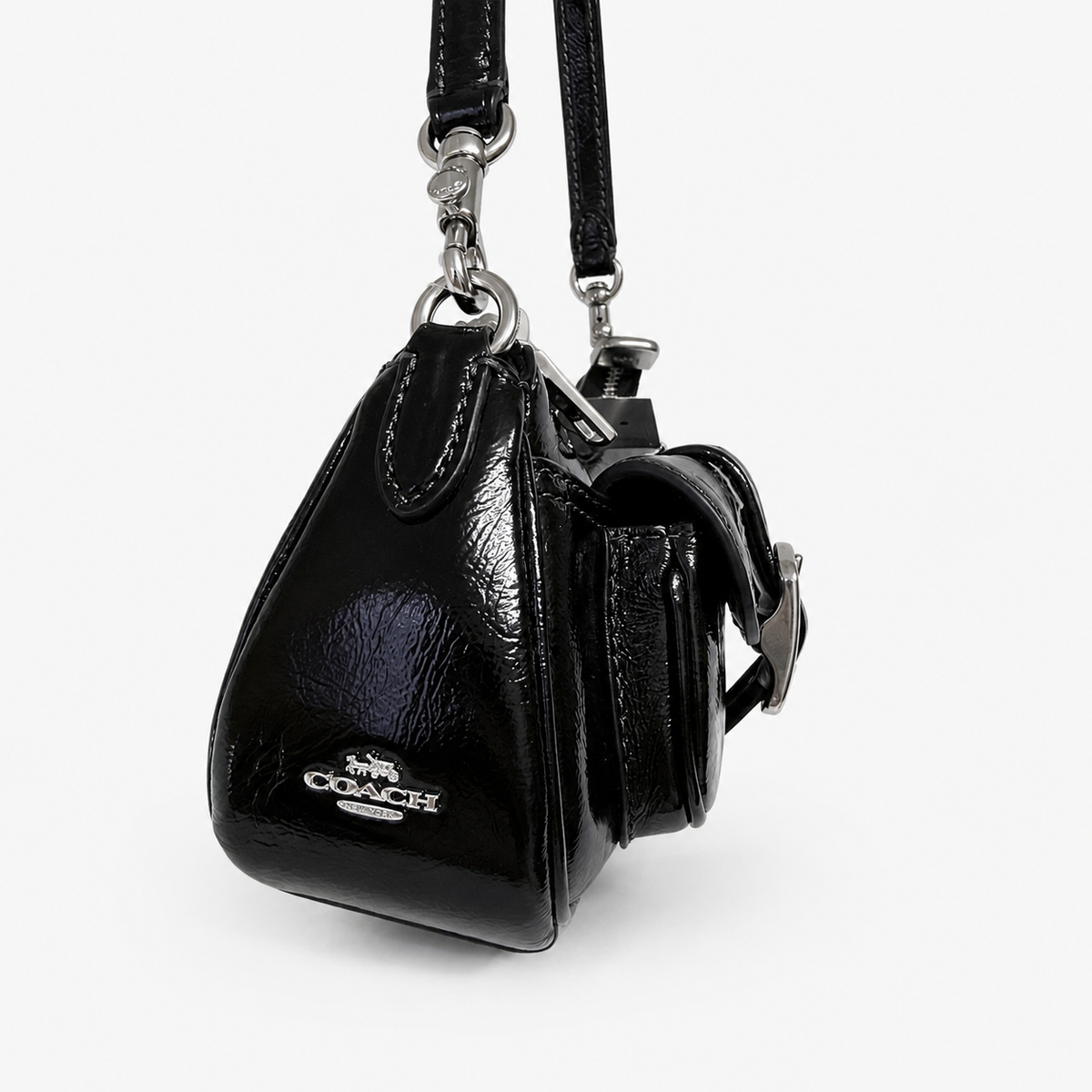 Bolso Shoulderbag COACH Patent ‘Negro’