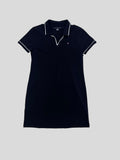 Vestido Tommy Hilfiger polo lineal  ‘Negro’