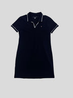 Vestido Tommy Hilfiger polo lineal  ‘Negro’