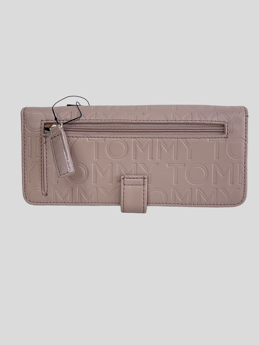 Porta documentos Tommy Hilfiger Logo TOMMY dorado 'Rosa Claro'