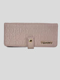 Porta documentos Tommy Hilfiger Logo TOMMY dorado 'Rosa Claro'