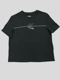 Polera Calvin Klein Logo CK Linea front ‘Negra’