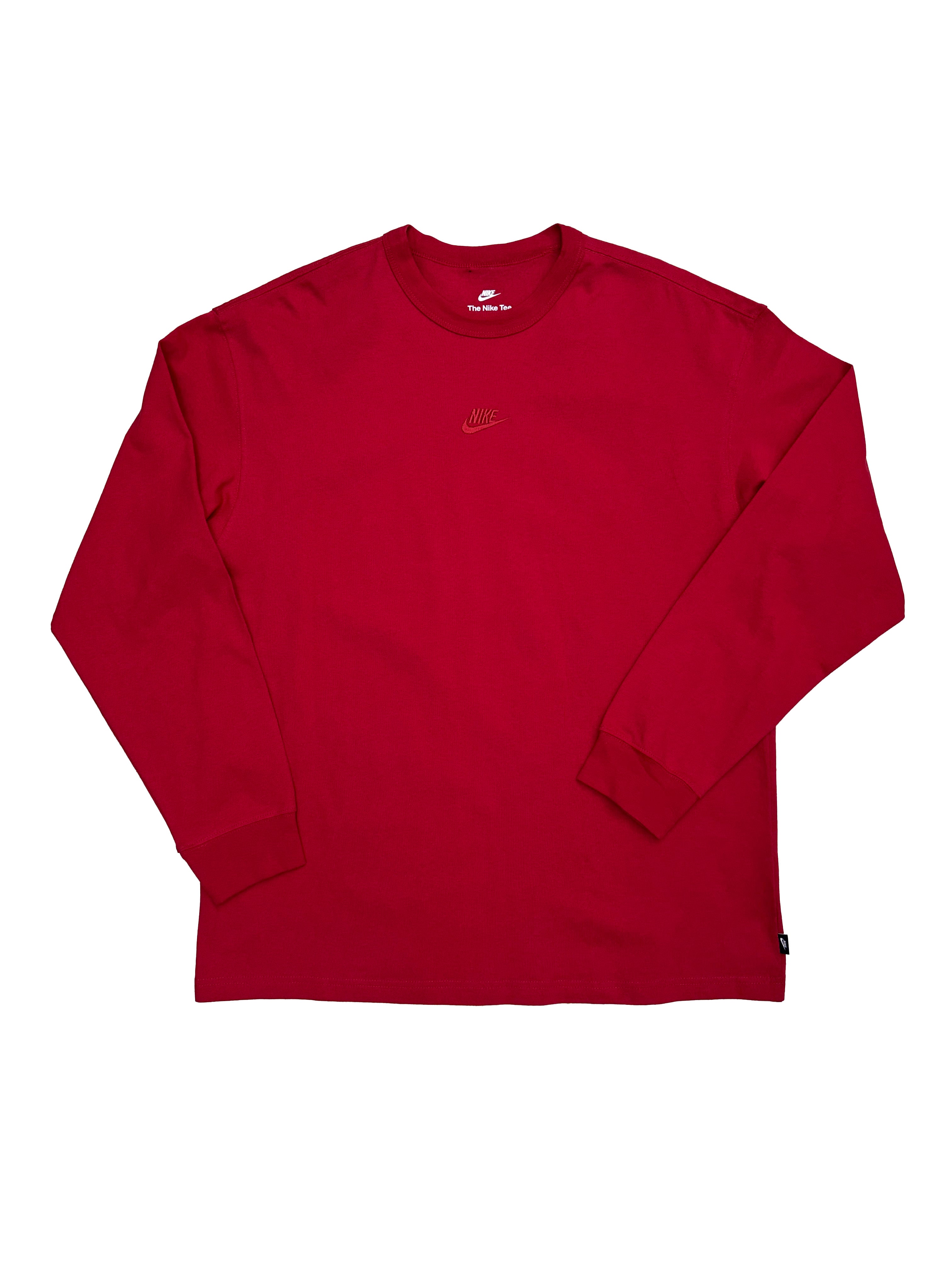 Polera Nike Manga Larga NSW 'Roja'