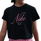 Polera Nike Athletic Dept. Logo ‘Negra’ Niña