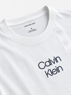 Polera Calvin Klein Logo bordado front ‘Blanca’