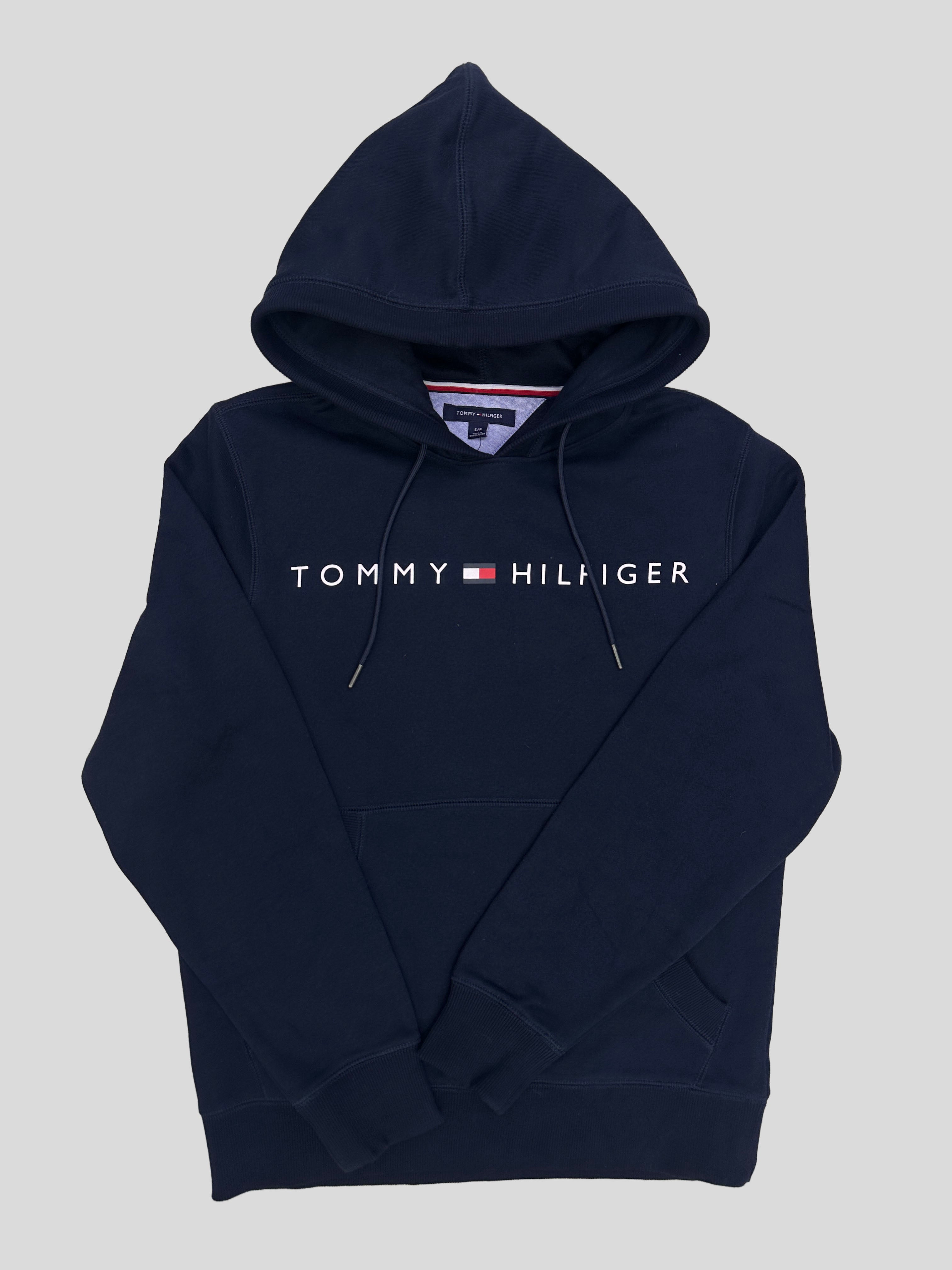 Poleron Tommy Hilfiger c/gorro  ‘Azul oscuro’