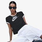 Polera Nike Vntg Logo Mujer ‘Negra’
