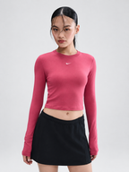 Polera Nike Mujer swoosh bordado ’Rosa’