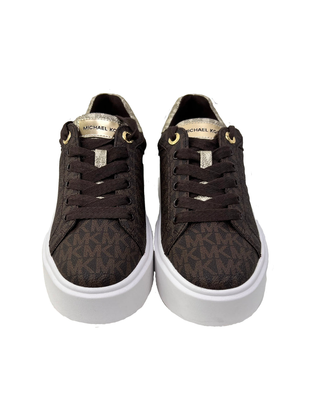 Zapatilla Michael Kors lace up ‘café’