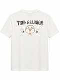 Polera True Religion World Tour  ‘Beige’