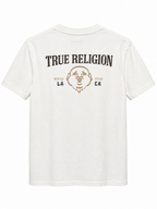 Polera True Religion World Tour  ‘Beige’