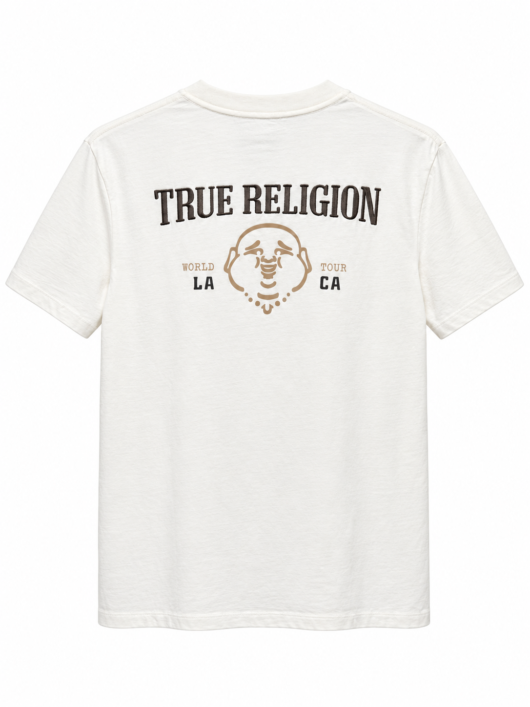 Polera True Religion World Tour  ‘Beige’
