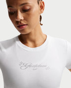Polera Nike Logo Goddess Mujer ‘blanca’
