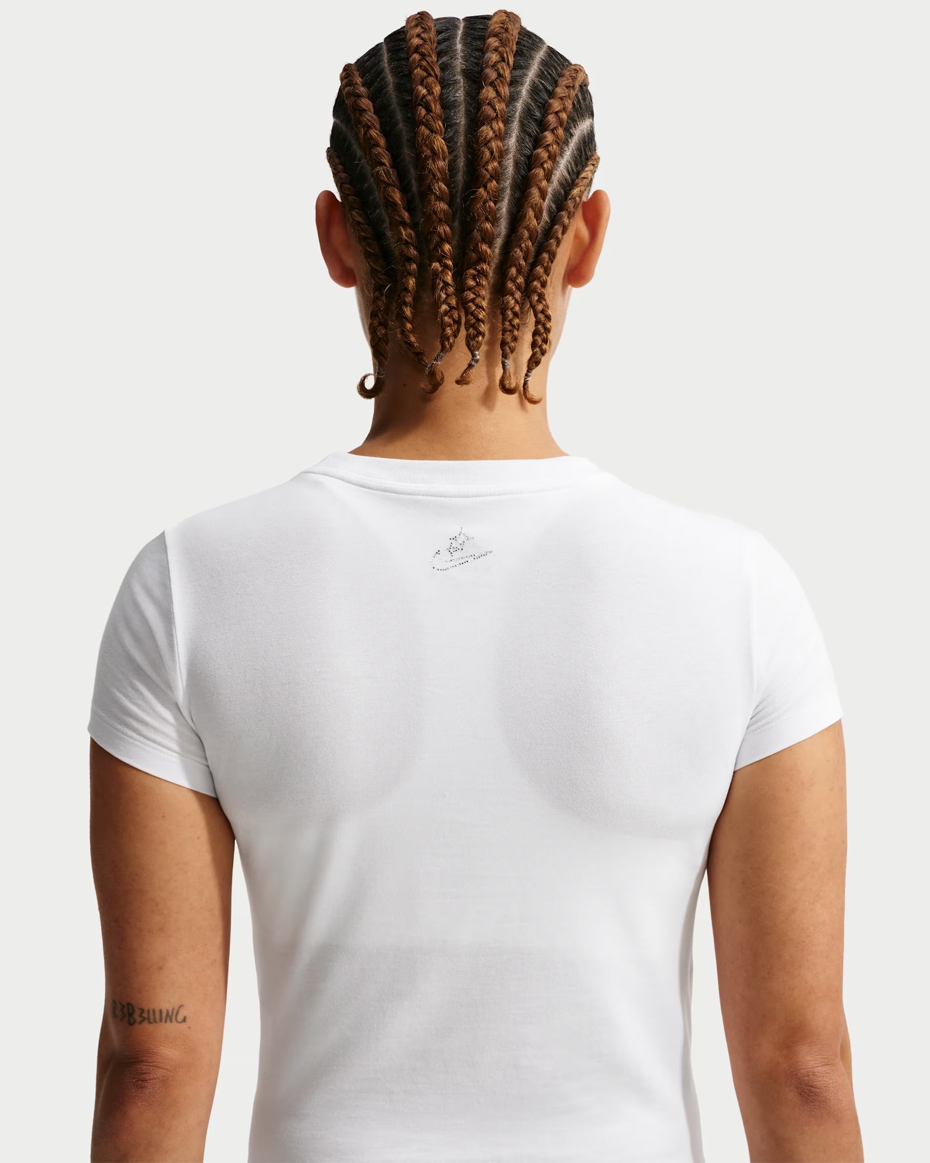 Polera Nike Logo Goddess Mujer ‘blanca’