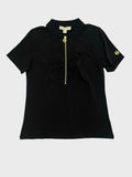 Polera Michael Kors polo c/cierre ‘Negra’