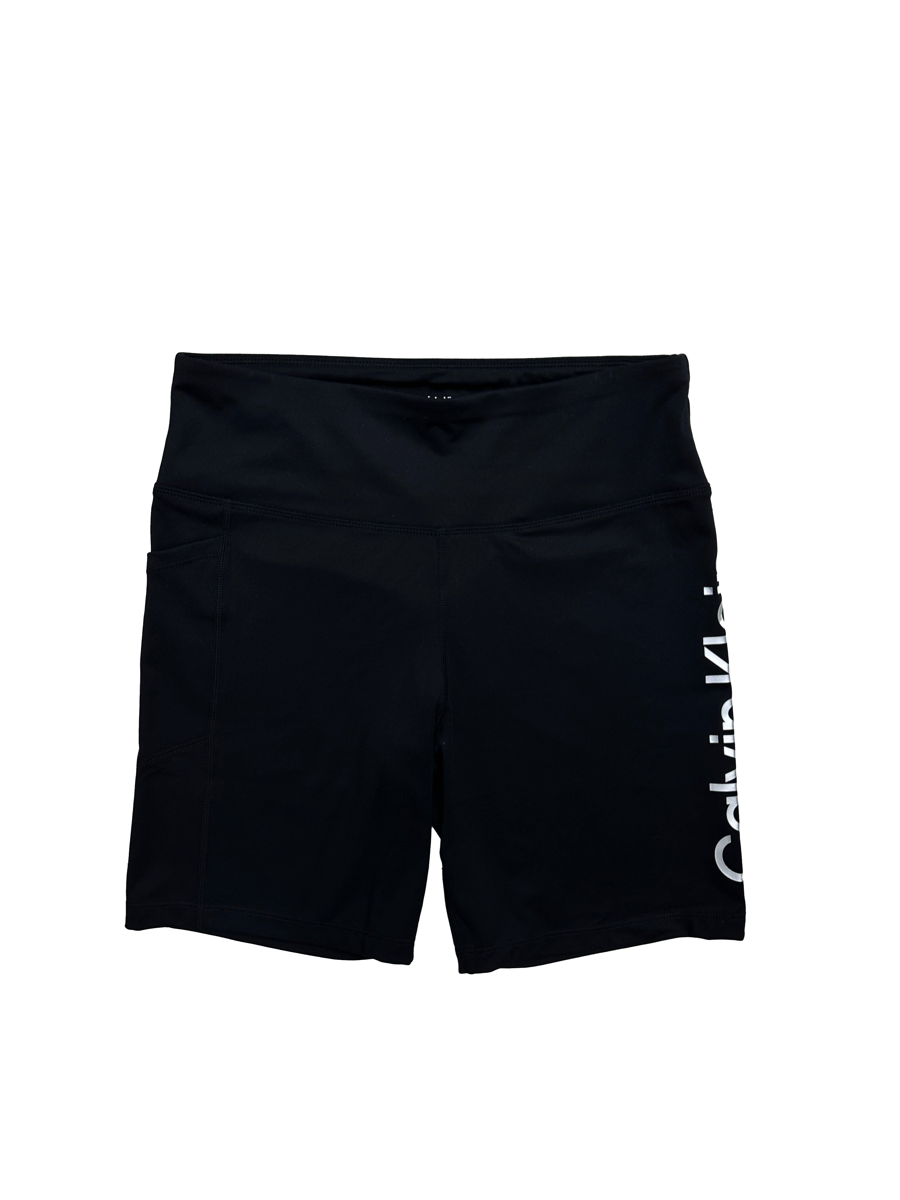 Biker Calvin Klein Performance 'Negra'