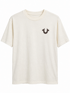 Polera True Religion World Tour  ‘Beige’