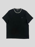 Polera Michael Kors Sport logo bordado línea cuello ‘Negra’