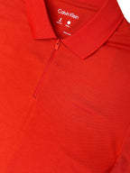 Polera Polo Calvin Klein c/cierre 'Naranja'