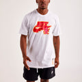 Polera Nike Swoosh flame cupido  ‘Blanca’