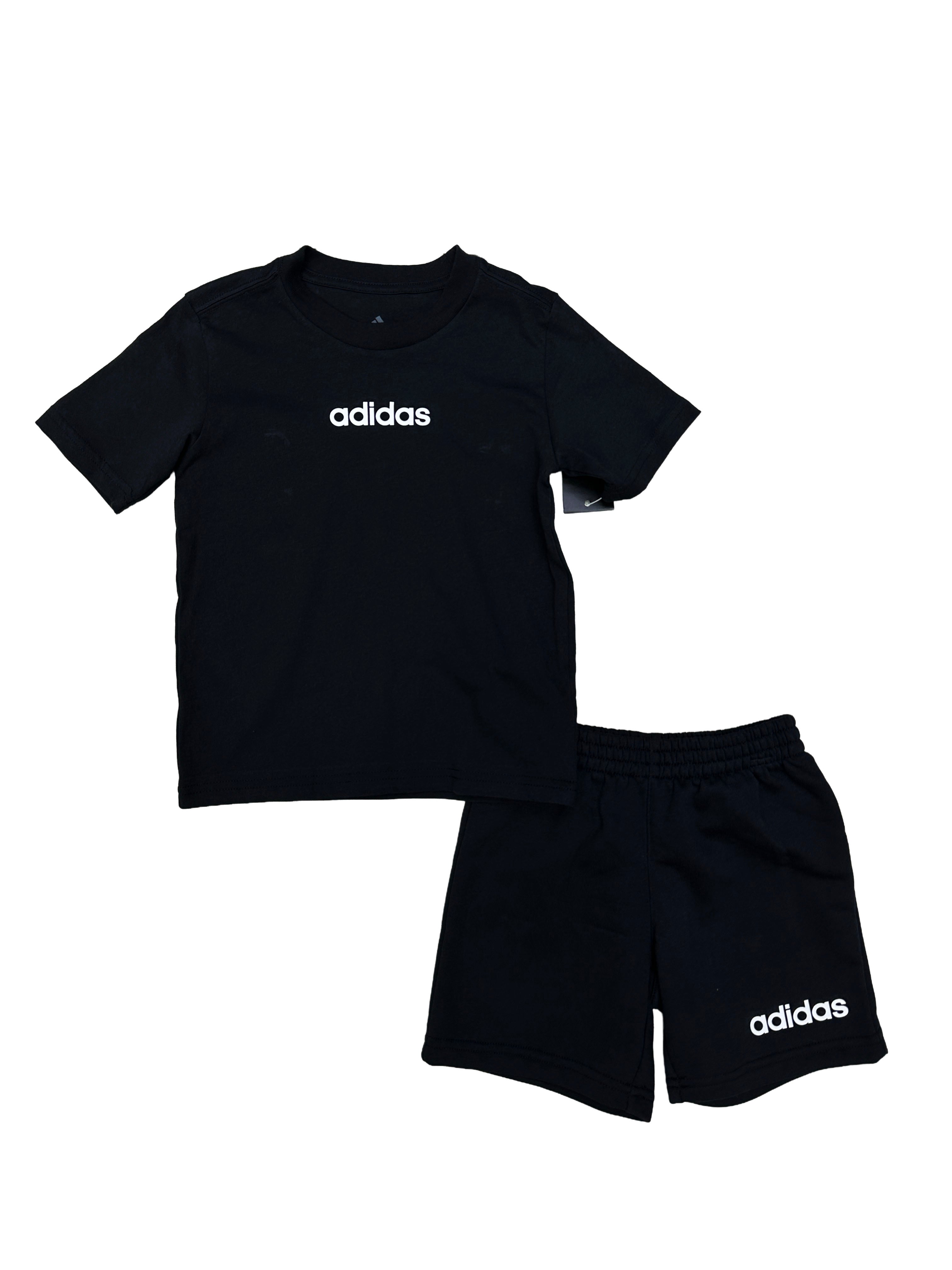 Conjunto Adidas Infantil ' Negro'