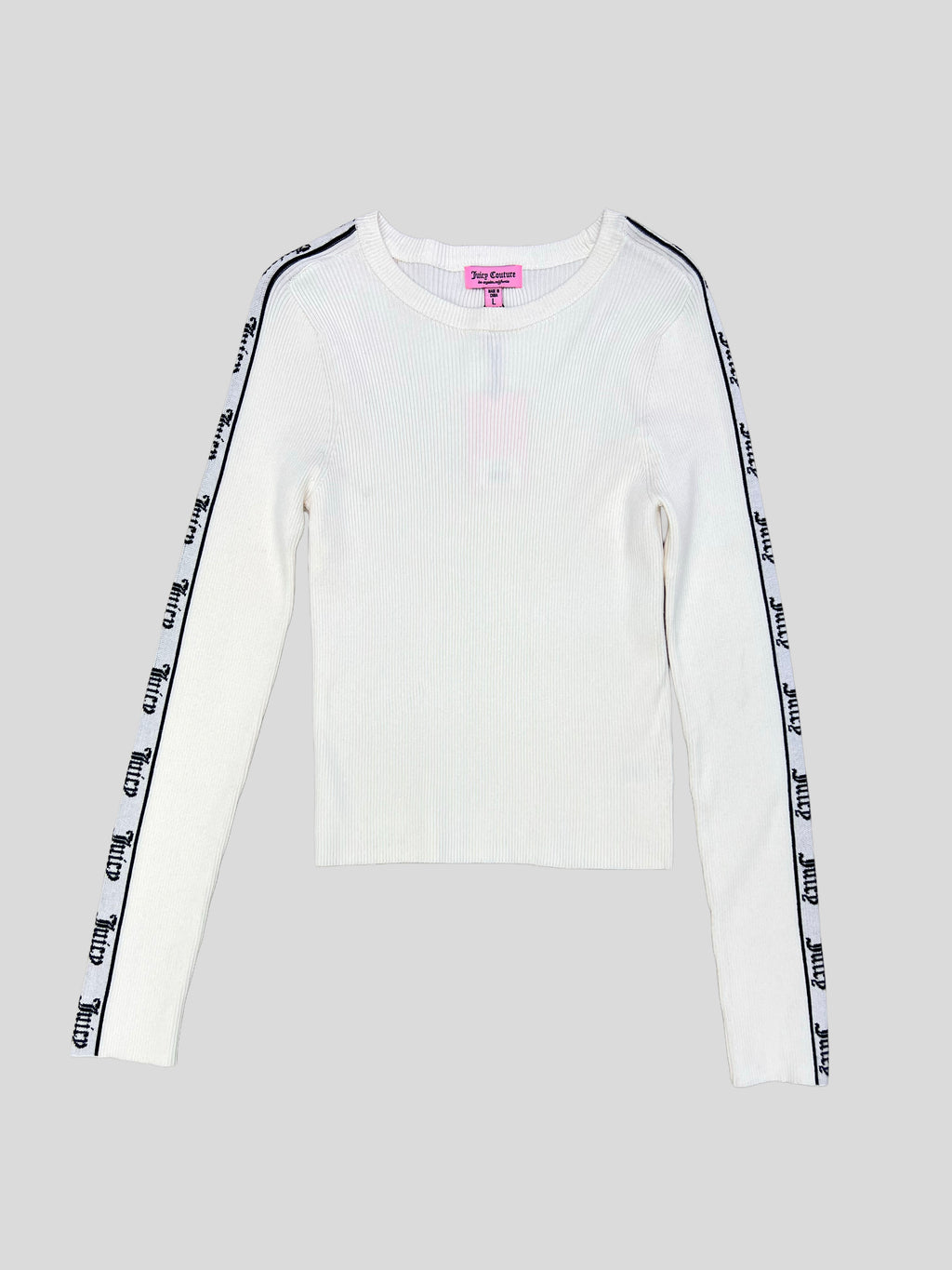 Sweater Juicy Couture Logo Brazos ‘Blanca'