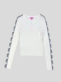 Sweater Juicy Couture Logo Brazos ‘Blanca'