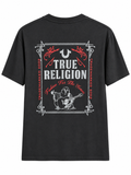 Polera True Religion TradeMarked  ‘Negra’