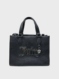 Bolso Crossbody Juicy Couture Logo Plateado  ‘Negro’