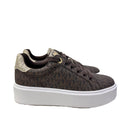 Zapatilla Michael Kors lace up ‘café’
