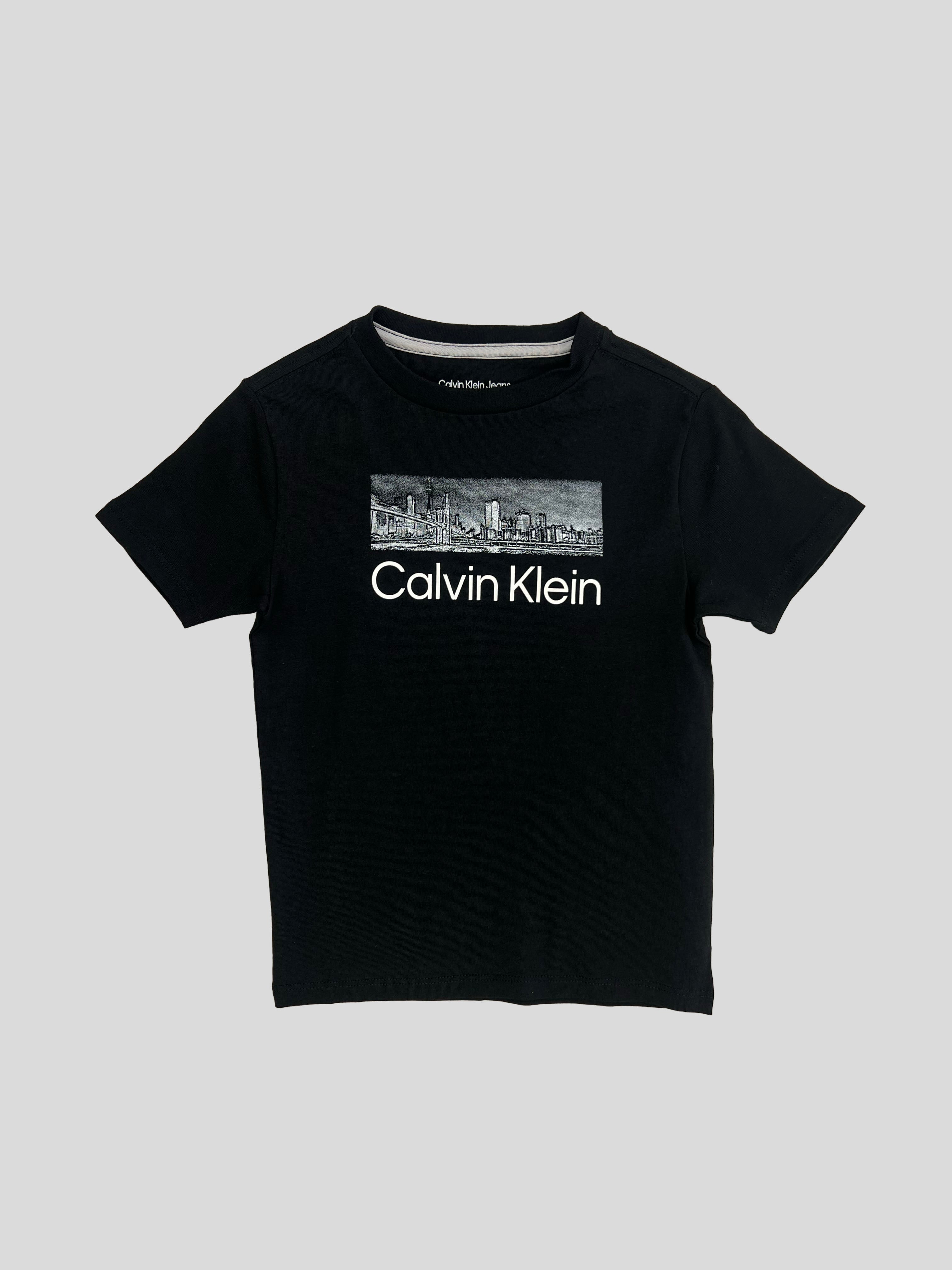 Polera Clavin Klein Jeans city 'Negra' Niño