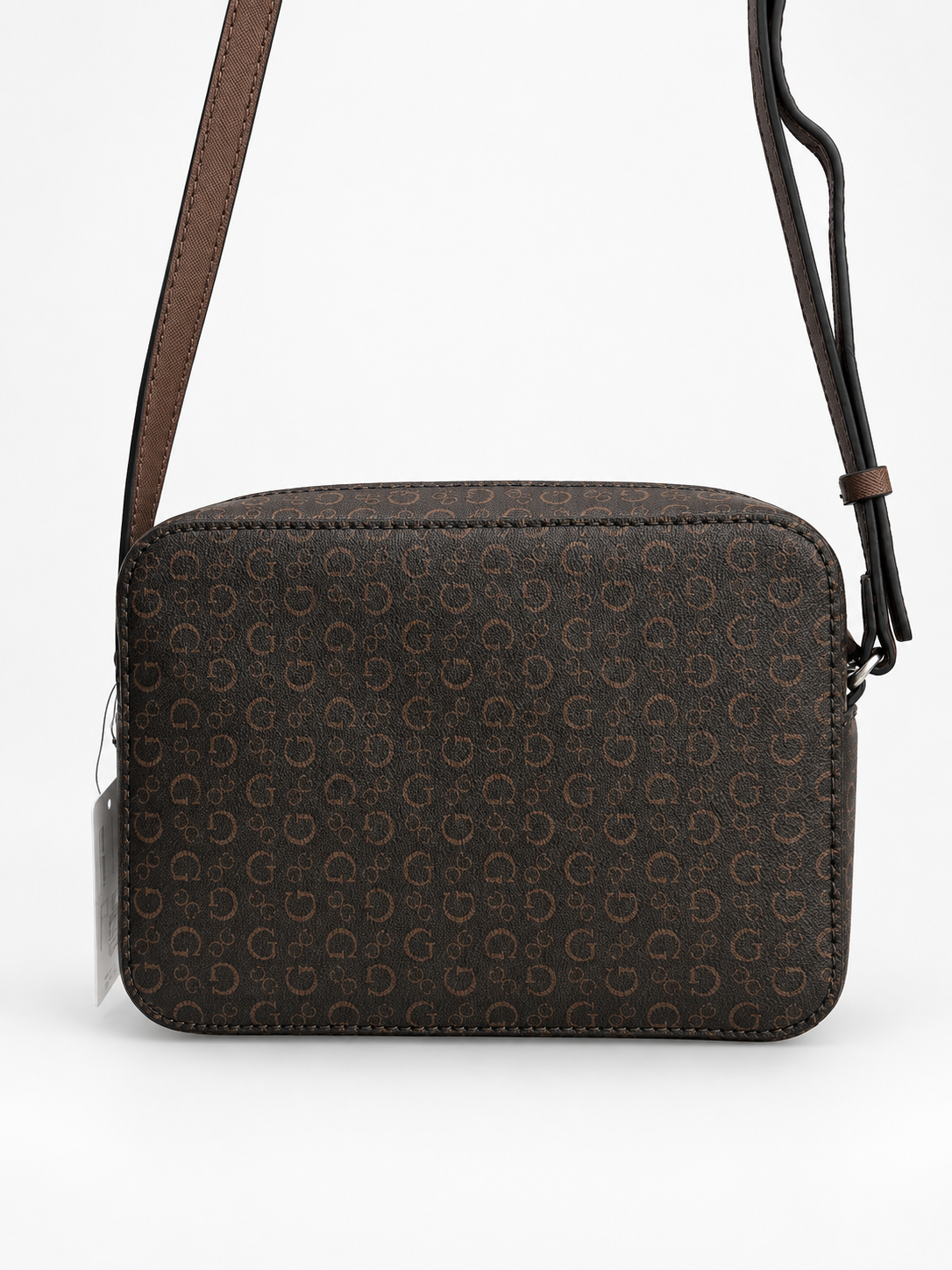 Bolso Crossbody Guess Logo Grande ‘Cafe’
