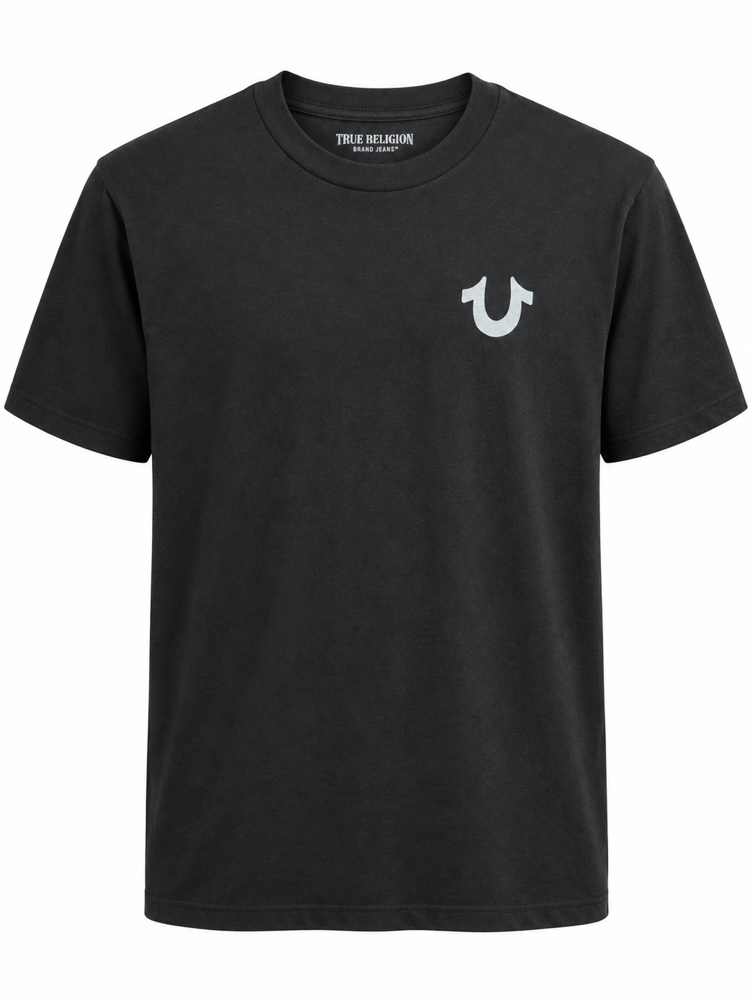 Polera True Religion TradeMarked  ‘Negra’