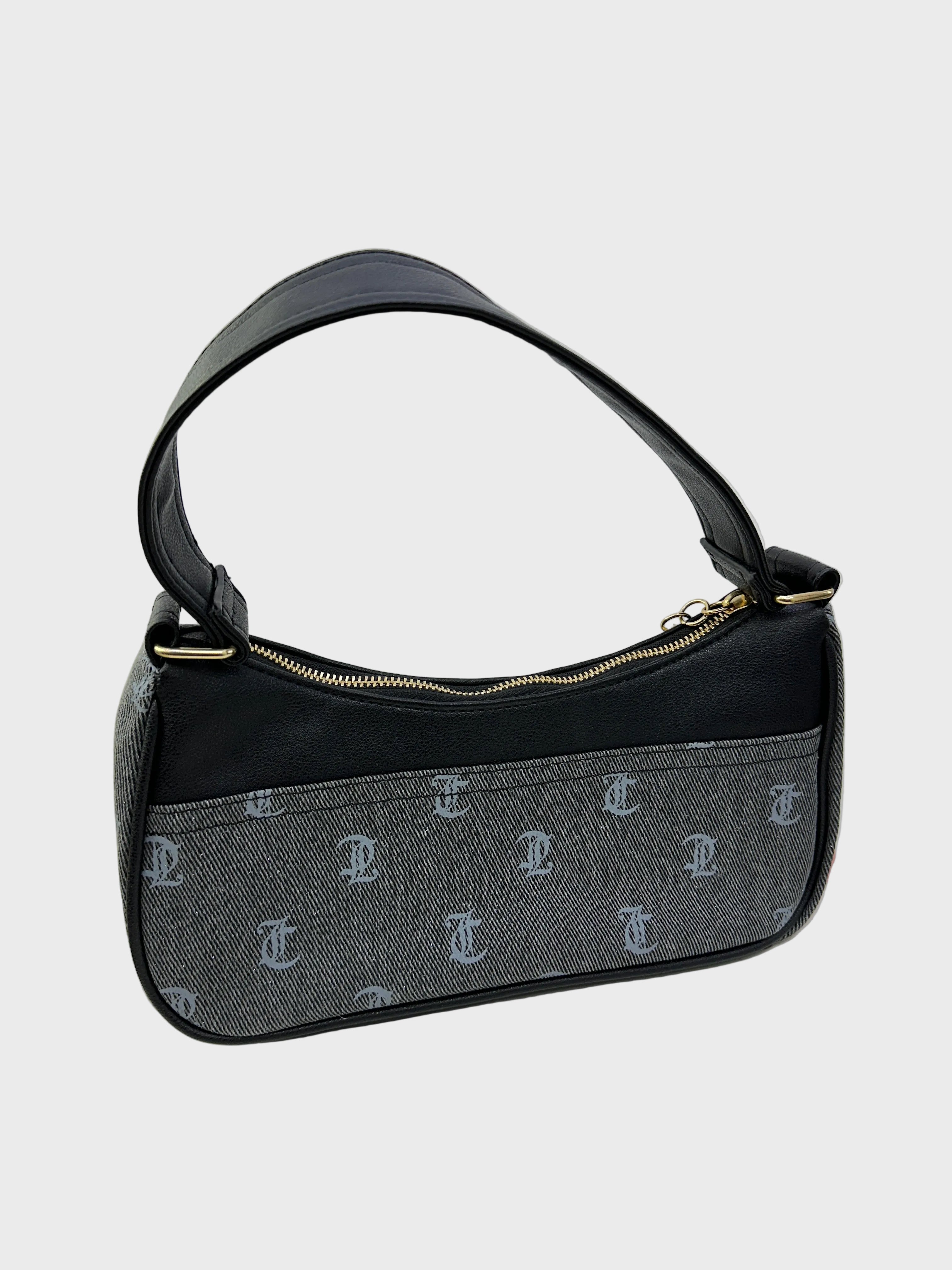 Bolso Handbag Juicy Couture c/bolsillo  ‘Negro/Denim’