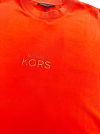 Polera Michael Kors Logo bordado Oversize 'Naranja'