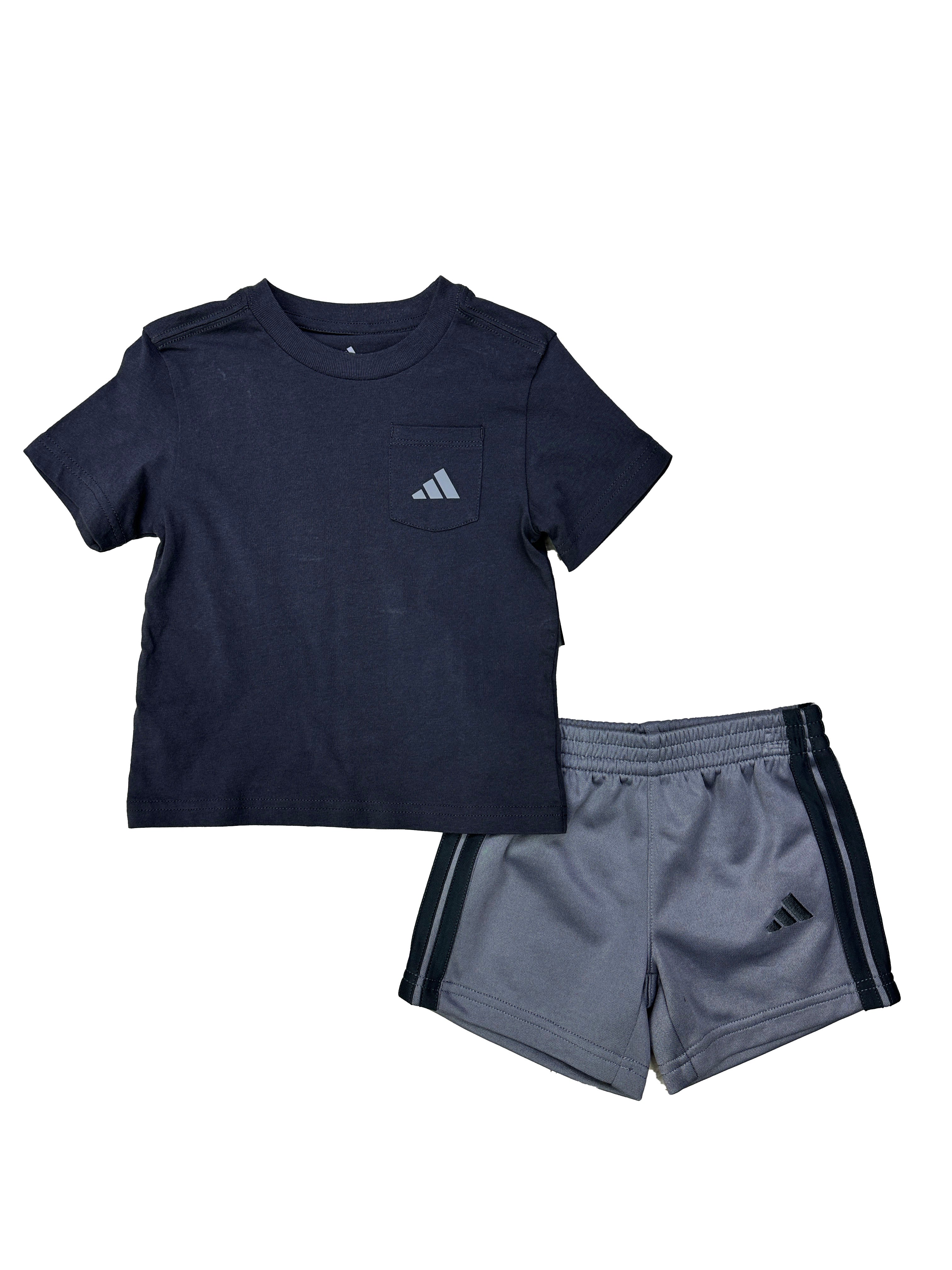 Conjunto Adidas Infantil ' Gris'