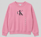 Poleron Crewneck Mujer Calvin Klein cerrado  'Rosado'